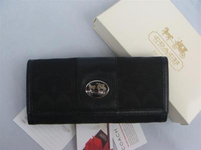 discounted coach wallets - 44001 full black